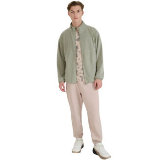 4F Heren m320 regular fleecejack Groen - XXL / XXXL