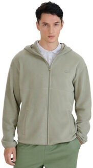 4F Heren m321 full zip hoodie Groen - XL