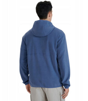 4F Heren m321 full zip hoodie - maat L Blauw