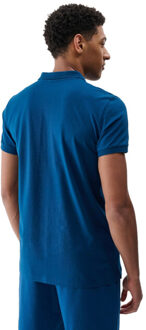 4F Heren m367 poloshirt Blauw - S