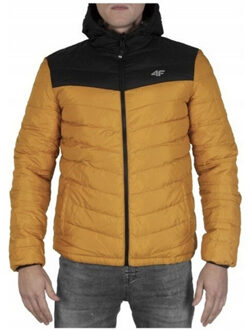 4F Heren m434 synthetisch donsjack Bruin - XXXL