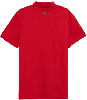 4F Heren nosh4 poloshirt Rood - S