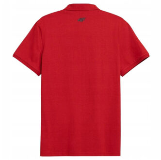 4F Heren nosh4 poloshirt Rood - S