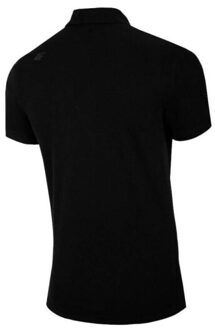 4F Heren nosh4 tsm008 poloshirt Zwart - S