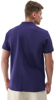 4F Heren regular poloshirt Blauw - M