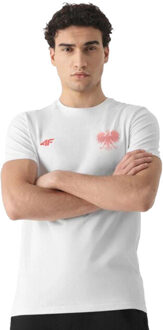 4F Heren rl9 logo t-shirt Wit - M