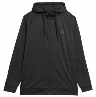 4F Heren ss23tfswm112 full zip hoodie Zwart - M