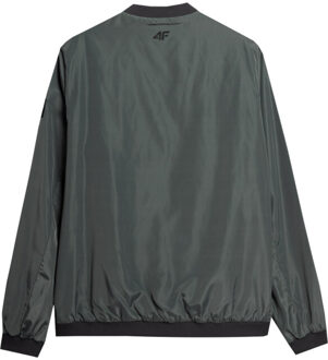 4F Heren ss23tjacm013 omkeerbare jas - maat XL Grijs