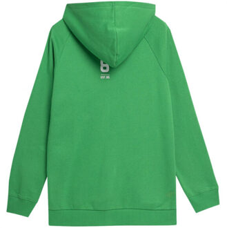 4F Heren ss23tswsm236 hoodie met volledige rits Groen