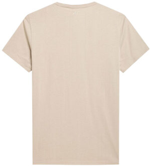 4F Heren ss23ttshm311 t-shirt Beige - M