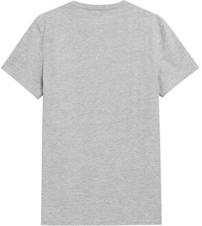 4F Heren ss23ttshm536 t-shirt Grijs - M