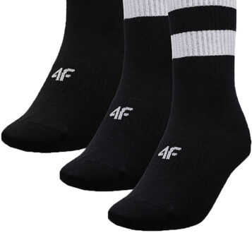 4F Heren u206 sokken (set van 3) - maat 35-38 Zwart