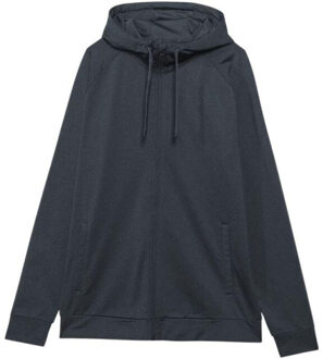 4F Heren waw24tfswm403 hoodie Zwart - L