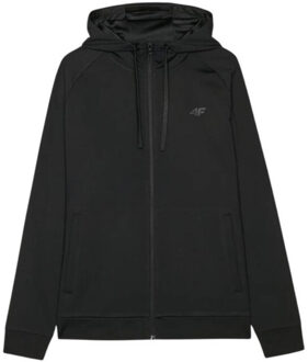 4F Heren waw24tfswm403 hoodie Zwart - S