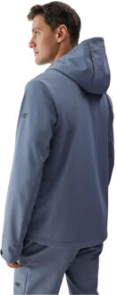 4F Heren waw24tsofm283 winddichte soft shell jas Blauw - M