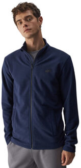 4F Heren wmm00tflem289 fleecejack Blauw - M