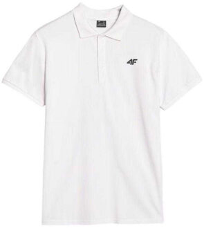 4F Heren wmm00tptsm366 poloshirt Wit - S