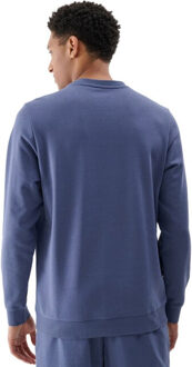 4F Heren wmm00tswsm1767 sweatshirt Blauw - L