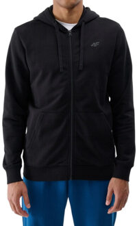4F Heren wmm00tswsm1768 hoodie met volledige rits Zwart - S