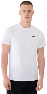 4F Heren wmm00ttshm2256 t-shirt Wit - L