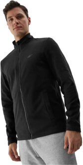 4F Heren wss24tflem175 fleecejack - maat S Zwart