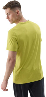 4F Heren wss24tftsm598 normaal training t-shirt Groen - XL
