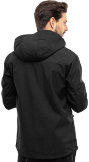 4F Heren wss24tsofm224 zachte shell jas Zwart