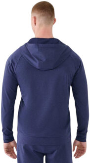4F Heren wss25tfswm512 hoodie met volledige rits Blauw - S