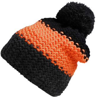 4F Hjz22 logo fleece muts Zwart - One size