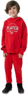4F Jongens speler hjz2 jblm006 hoodie Rood - 146