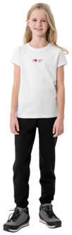 4F Kinder/kids hjz22 joggingbroek Zwart - 122