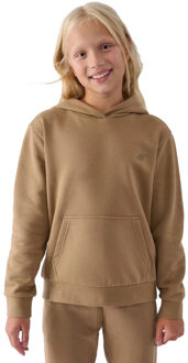 4F Kinderen/kids f1316 pull over hoodie Bruin - 134