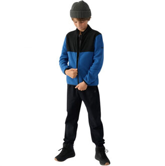 4F Kinderen/kids jwaw24tflem212 fleecejack Blauw - 164/170