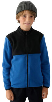 4F Kinderen/kids jwaw24tflem212 fleecejack Blauw - 164