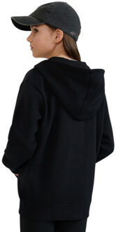 4F Kinderen/kids jwmm00tswsf1861 hoodie met volledige rits - maat 158 Zwart