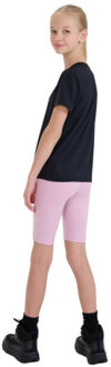 4F Kinderen/kids jwss25tfshf0857 wielershort met logo Roze - 140