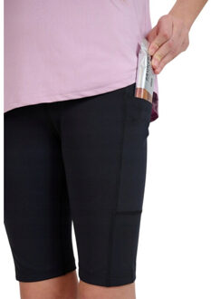 4F Kinderen/kids jwss25tfshf0857 wielershort met logo Zwart - 128