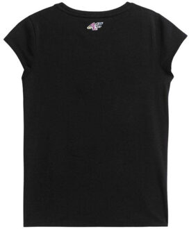 4F Kinderen/kinderen hjl22 t-shirt Zwart - 122