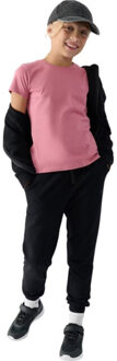 4F Kinderen/kinderen logo t-shirt - maat 164 Roze