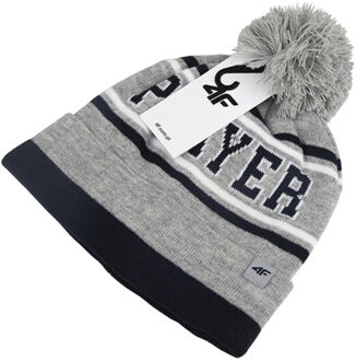 4F Kinderen/kleuters hjz22 jcam005 muts Grijs - One size