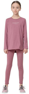 4F Meisjes hjl22 legging Roze - 158