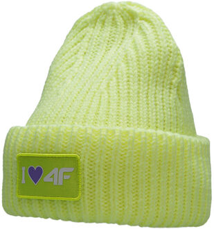 4F Meisjes hjz22 patch muts Groen - One size