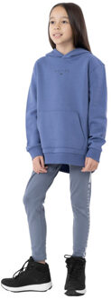 4F Meisjes hjz22jbld003 32s hoodie Blauw - 140