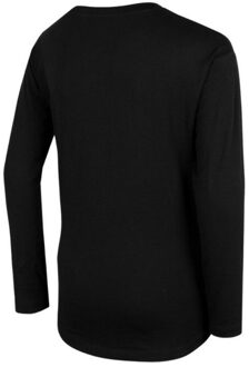 4F Meisjes meisjes power t-shirt Zwart - 158