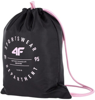 4F Sportswear f081 logo schoenentas Zwart - One size