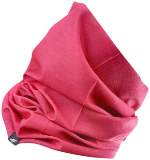 4F U065 effen kap - maat One size Roze
