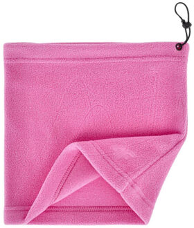4F U073 effen fleece bandana Roze - One size