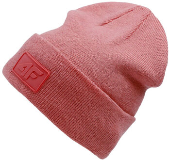 4F U319 logo muts - maat One size Roze