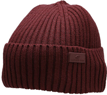 4F Uniseks volwassen beanie Rood - One size