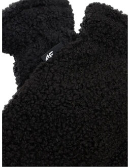 4F Unisex volwassen u088 handschoenen Zwart - One size